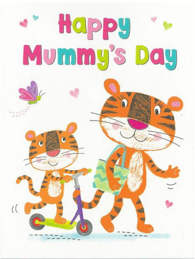 Picture of HAPPY MUMMYS DAY MOTHERS DAY CARD